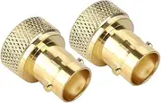 BNC Female to SMA Male Connector, BNC to SMA Adapter, High Temperature for Coaxial Cables Wi - Fi Radio External Antennas