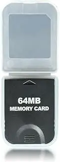 Black 64M Memory Card for Wii NGC Gamecube Console