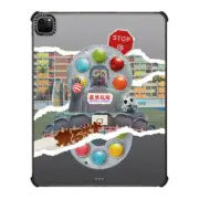 iPad Pro 12.9-inch (5th/6th gen) iPad Impact Case HK Collage - Buddha