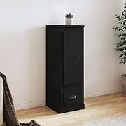 Generic Highboard Black 36x35.5x103.5 cm Engineered Wood,816305