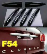 GLOSS BLACK Door Handle Covers 6x for MINI Cooper F54 15-on CLUBMAN Barn Split (for: Mini)