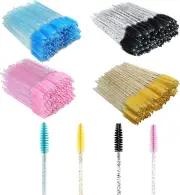 200PACK Reayou Disposable Mascara Wands Eyelash Brush Spoolies for Eye Lash E...