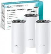 [TP-Link] Deco M4 Whole Home Mesh Wi-Fi System, Up to 4000 sq ft Coverage, Qualcomm CPU, Dual-Band AC1200 with Gigabit Ports, Compatible with Amazon Echo/Alexa, Parent Control, Pack of 3