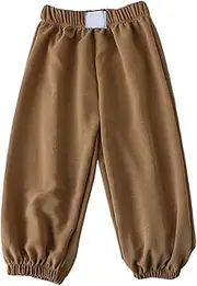[Generic] Boy's Fashion Pants Elastic Waist Casual Summer Leisure Style Breathable Loose Cute Trendy Vintage Toddler Trousers
