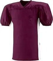[A4] Adult Titan 4-Way Stretch Football Jersey 3XL MAROON/WHITE
