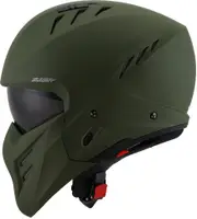Suomy Armor Plain, modular helmet , color: Matt-Dark Green , size: M