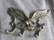 Cast Iron Eagle Hook antique/ vintage style shabby rustic coat key hat bird
