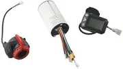 Vuzmode Scooter Controller Kit, Waterproof Electric Bike Brushless Motor Controller,Exceptional Performance And Sleek Carbon Fiber Electric Scooter Bike, LCD Monitor, Brake Set E-Scooter Brushless Con