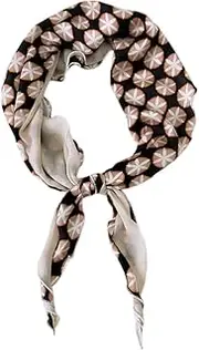 [AOKWAWALIY] Spring Headscarf Rhombus Headscarf Rhombus Scarf Women Scarf Spring Scarf Women Headscarf