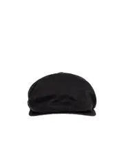 Dolce Gabbana Logo Plaque Flat Cap 58,60 Black