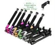 Selens 60" Video Camera Tripod Colorful Ball Head Monopod Studio Phone Holder