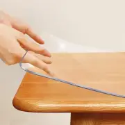 12x18 Inch Clear Desk Cover Protector 1.5mm Thick Desk Pad Mat PVC Table Cover