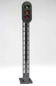 Bachmann - Three-Color Lighted Block Signal -- 12 - 16V pkg(1) - HO