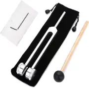 128 Hz Tuning Fork Weighted Bio-Acoustic Tuning Fork for Therapy 128 Hz Acoustic