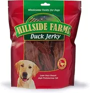 Hillside Farms Duck Jerky Premium Dog Treats, 950ml, New.