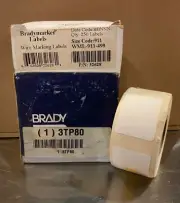 Brady WML-911-499 Wire Making Labels 250 Per Roll