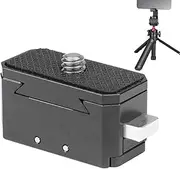 Quick Release Plate, Photography Adapter Bracket, Rotatable Phone Adapter Mount for Phone, Micro-Single and Sports Camera