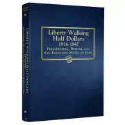 U.S. Liberty Walking Half Dollars: 1916-1947 - Whitman Classic Coin Album