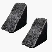 2 Pcs Tire Shine Applicator Pad, SAN AUSTIN Tire Gel Applicator, Triangles Tire