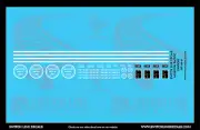 HO Scale Missouri Pacific Extended Vision Caboose Decal Set