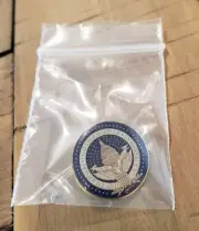 Official Donald Trump 2017 Inaugural Seal Lapel Tie Hat Pin Gold 45 MAGA Coin