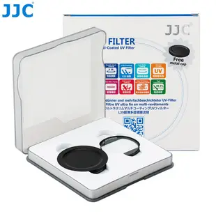 JJC 鏡頭保護套組 L39 UV濾鏡和金屬鏡頭蓋 Sony ZV1 ZV-1 II RX100 VII VI V 相機