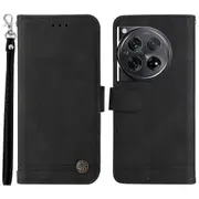 For OnePlus 12 5G Cell Phone Case PU Leather Skin-Touch Feeling Cover Wallet