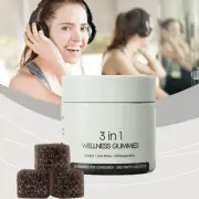 30-90pcs Shilajit Gummi Candy Naturally Sweetened with Organic Manuka Honey