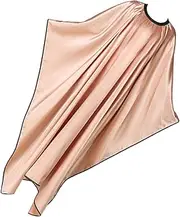 DECOMELODY 1Pc Large Hair Cutting Cape for Salon and Barber Shop Use Hairdresser Smock Golden Color for Hair Cutting and Perming