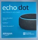 Amazon Alexa Echo Dot Smart Speaker - Black/Charcoal - 3rd Generation - NEW