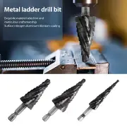 Spiral Drill Bit High Speed Steel Step Drill Bit With Tiain Coating Drill✙