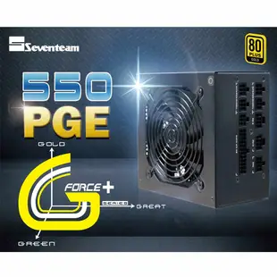 Seventeam 七盟 ST-550PGE 金牌/全模/DC-DC/主日系電源供應器-富廉網