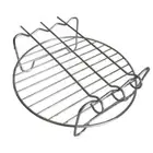 6/7/8 Inch Double Layer Tray Baking Air Fryer Rack Kitchen Grill Holder Air Frye