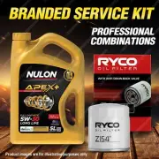 Ryco Oil Filter Nulon 5L APX5W30D1 Engine Oil Kit for Daewoo T200 J200 (for: Daewoo)