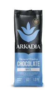 Arkadia Flavoured Drinking Chocolate - White 1kg