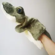 AU Crocodiles Animal Hand Puppet Soft Plush Cuddly Toy Parent-child Kid Children