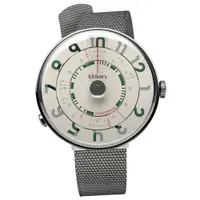 在飛比找PChome24h購物優惠-klokers【庫克錶】KLOK-01-H3 綠字錶頭 + 
