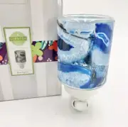 Scentsy Blue Agate Mini Warmer Plug In Zen Geode Cobalt Color BRAND NEW