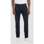 Replay Mens Anbass Jeans Slim Fit Pants 10.5oz Cotton Denim Blue
