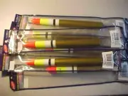6 NEW Carlisle weighted Catfish Floats Slip Bobbers BRASS INSERT line guides