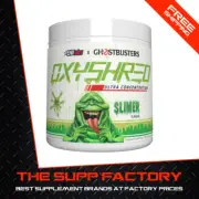 EHPLABS OXYSHRED 60 serve SLIMER Ghost Busters | Fat Burner Weight Loss "NEW"