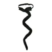 Long Black Plush Cat Tail ~ CUTE HALLOWEEN ANIMAL KITTY COSTUME COSPLAY PARTY