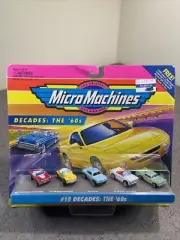 Micro Machines - #12 - Decades: The 60’s on Sealed Card