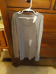 Old Navy Youth Large Shirt Long Sleeves Gray