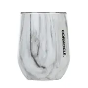 Corkcicle Origins Stemless Insulated Wine Tumbler, Snowdrift, 12oz