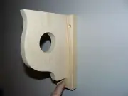 Decorative Shelf Bracket with Rod Support