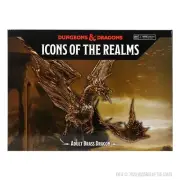 WizKids D&D Icons of The Realms: Adult Brass Dragon Dungeons and Dragons