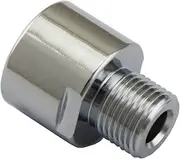 [UP100] Thread Adapter for Regulator CO2 Female TR 214 to Male 5/8-18UNF for Sodastream co2 Sodastream Bottle