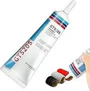 Fabric Glue Permanent,Waterproof Leather Glue - Strong Glue for Patches, Clothes, Denim, Leather, Polyester, Fabrics, Doll Repair