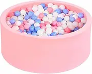 Ball Pit Play Tent for Toddlers - Indoor & Outdoor Round Soft Memory Foam Ball Pit - Ideal Gift Toy for Children, Infant Boys and Girls (Balls Not Included)